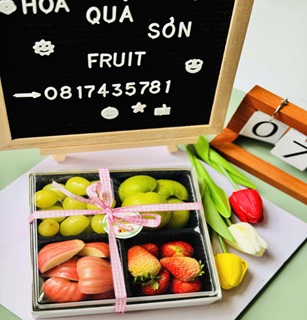 Combo trái cây sắc xanh nhỏ