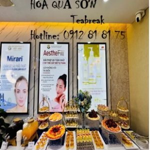 Tiệc Teabreak Workshop thẩm mỹ viện Việt Hàn