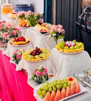 Teabreak tiệc cưới