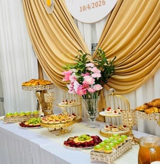 Teabreak tiệc cưới