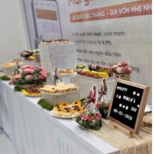 Tiệc teabreak 8/3
