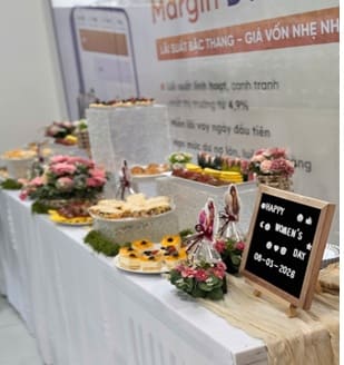 Tiệc teabreak 8/3