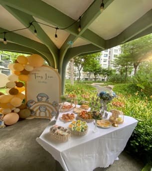 Tiệc Teabreak thôi nôi sinh nhật