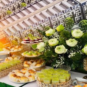 Tiệc teabreak khánh thành xây dựng nhà ở xã hội KCN Cầu Tràm