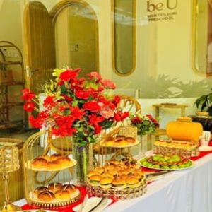 Tiệc tea break tại trường mầm non BeU