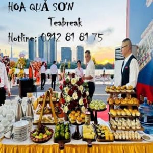 Dịch vụ Teabreak – Lễ Khởi công Công trình Trọng điểm Tp.HCM